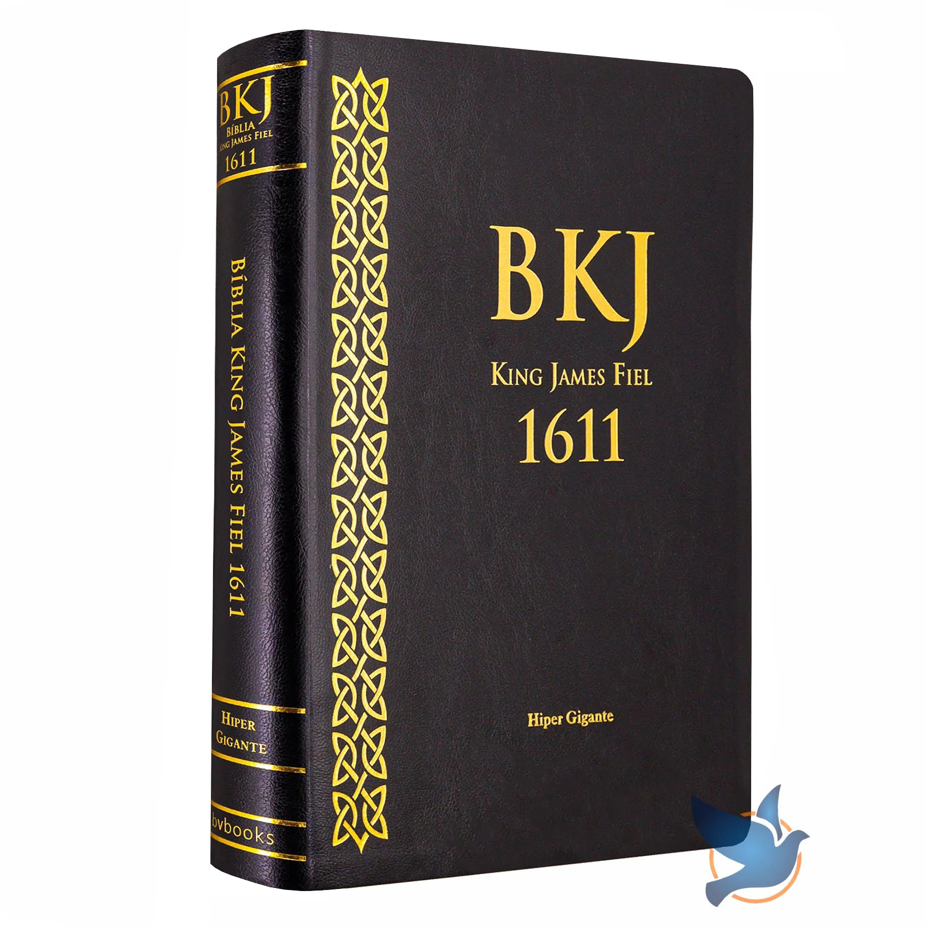 Bíblia Sagrada King James Letra hipergigante Capa Preta