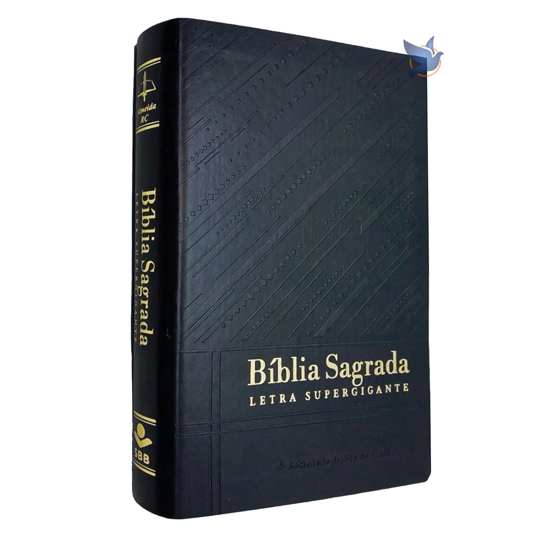 Bíblia Sagrada ARC Letra supergigante Índice Lateral Capa Preta
