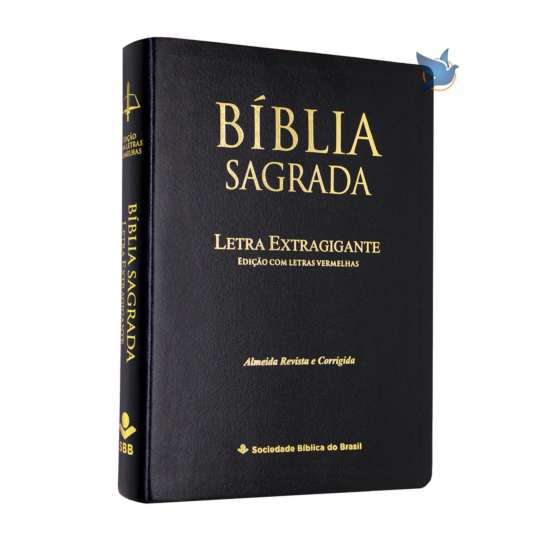 Bíblia Sagrada ARC Letra extragigante Índice Lateral Capa Preta
