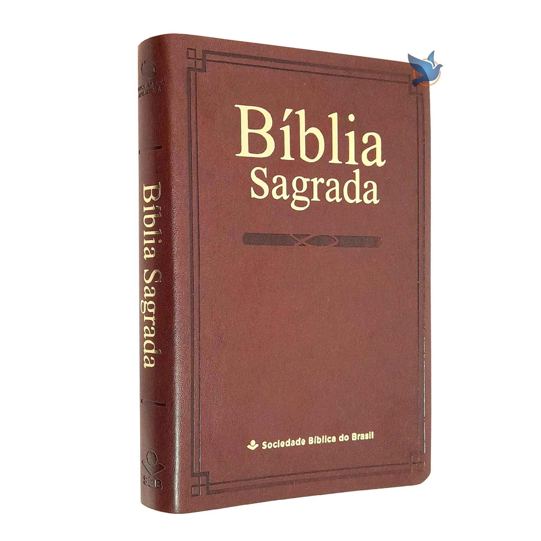 Bíblia Sagrada NAA Ultrafino Capa Marrom