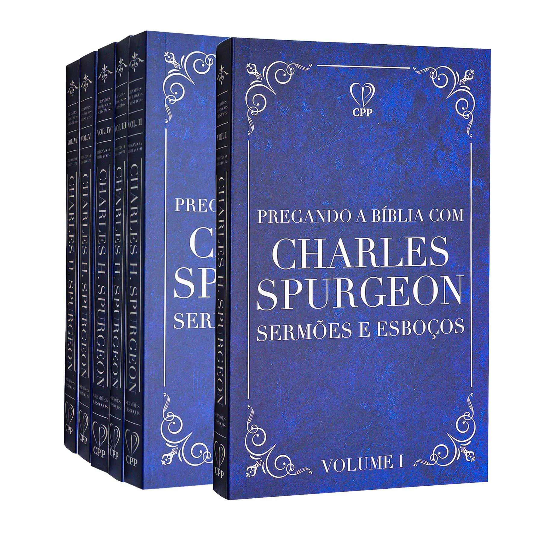 Box Charles Spurgeon Pregação Bíblica 6 Volumes Brochura