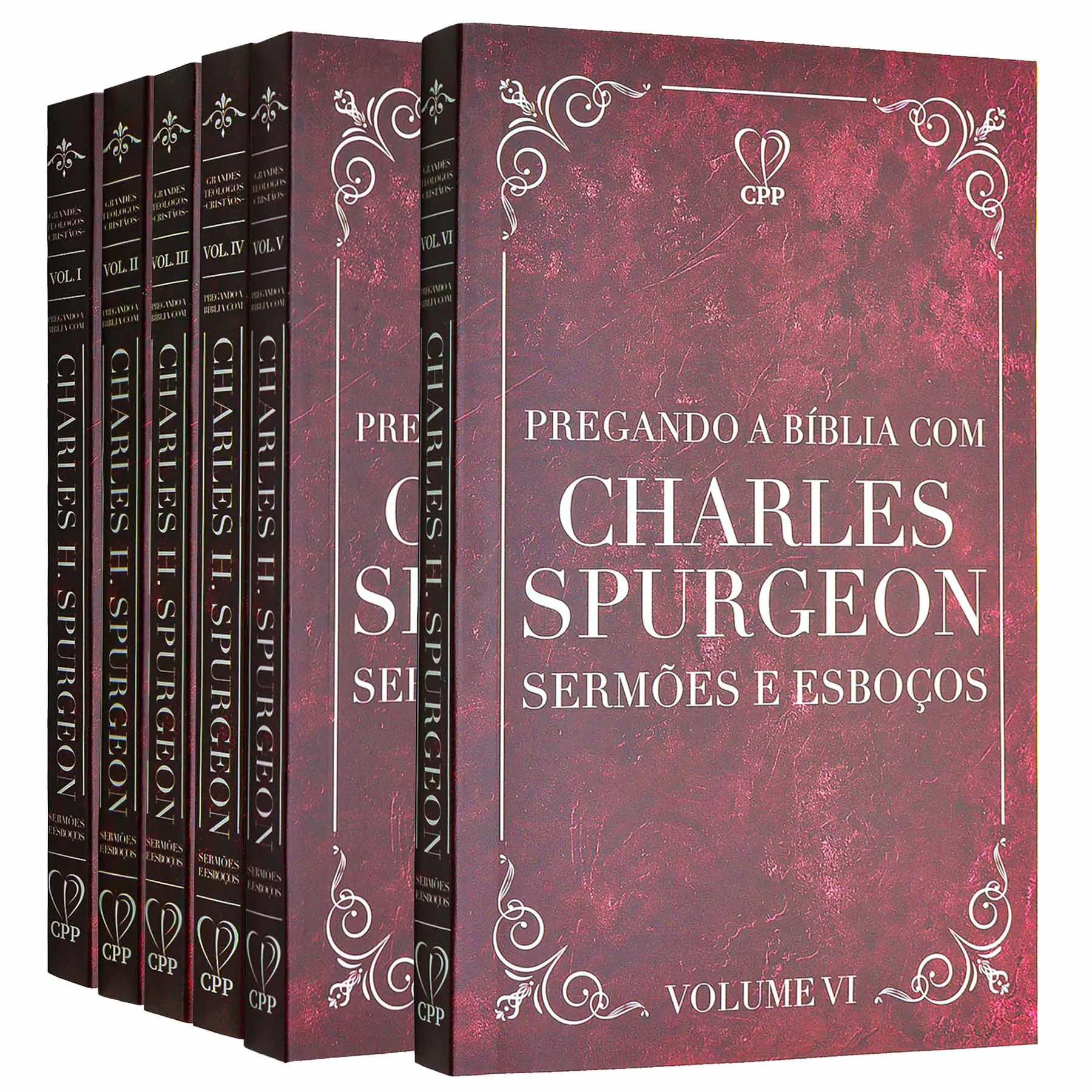 Box Pregando a Bíblia com Charles Spurgeon 6 Volumes