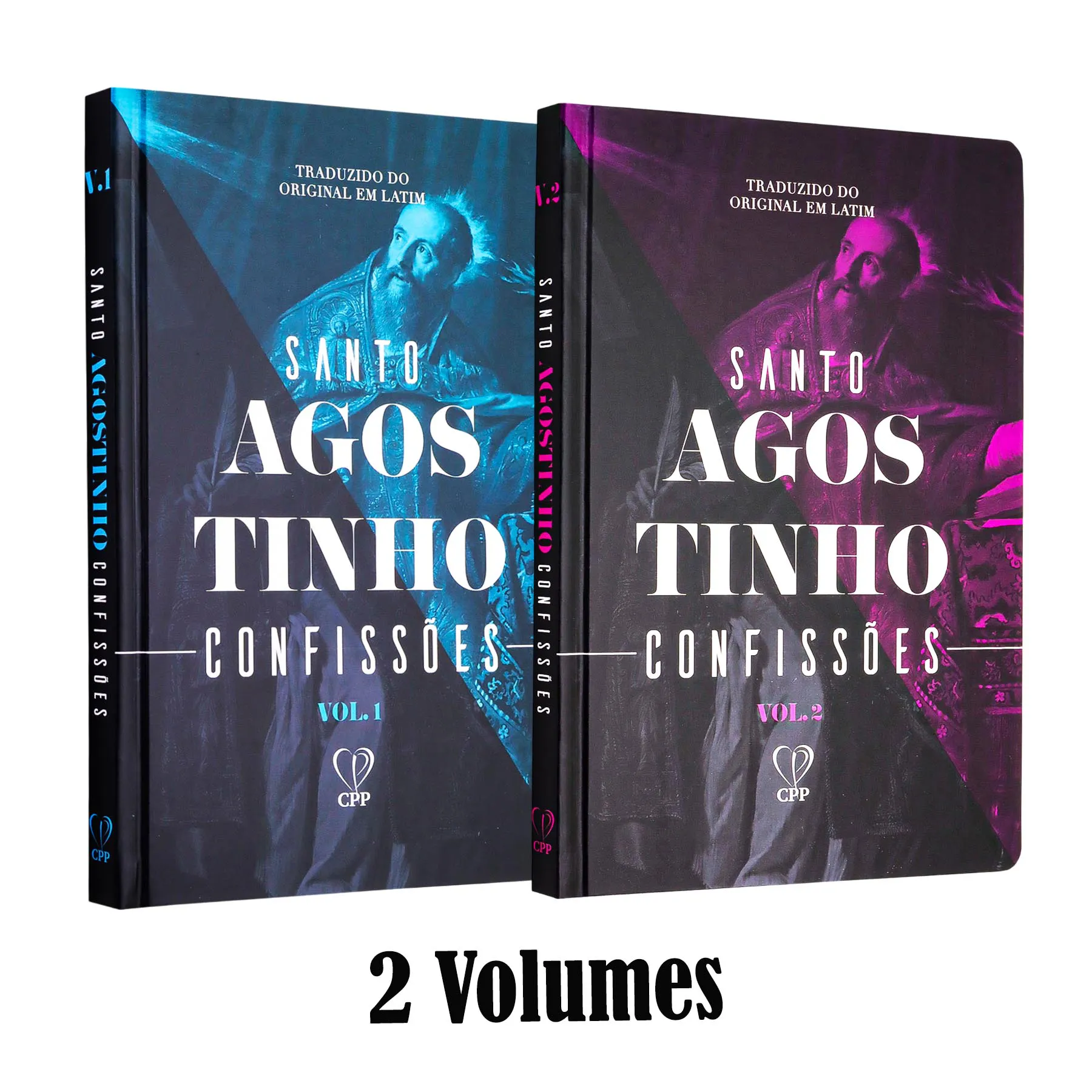 Confissões de Santo Agostinho em Box com Dois Volumes