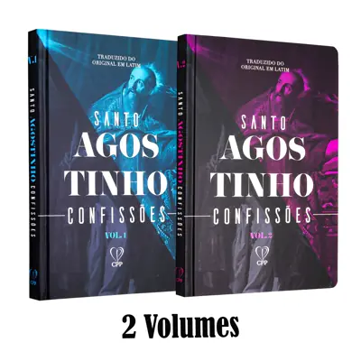 Confissões de Santo Agostinho em Box com Dois Volumes