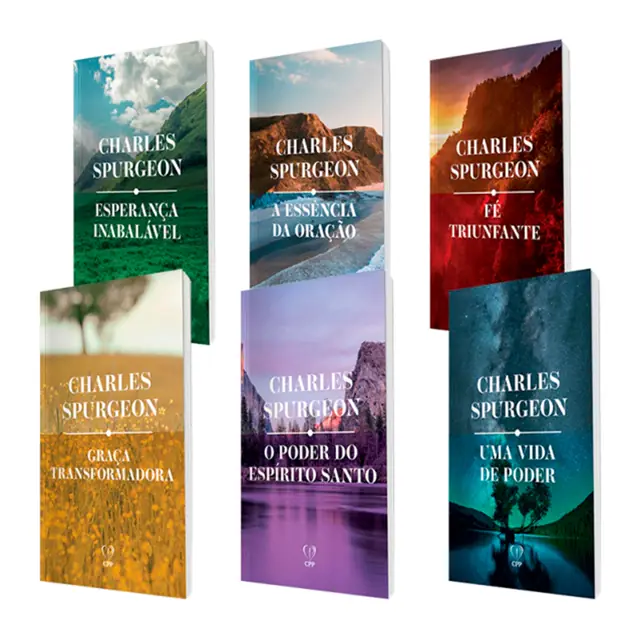 Box Spurgeon com Sermões para Leitura e Pregação