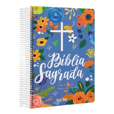 Bíblia Anote Espiral — Estampa Céu Azul, NVI