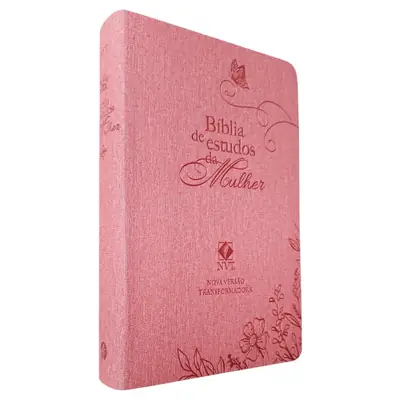Bíblia de Estudo da Mulher NVT, Capa Rosa