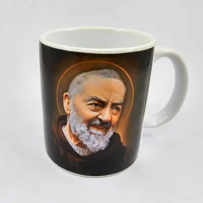 Caneca Cerâmica Padre Pio Devoção