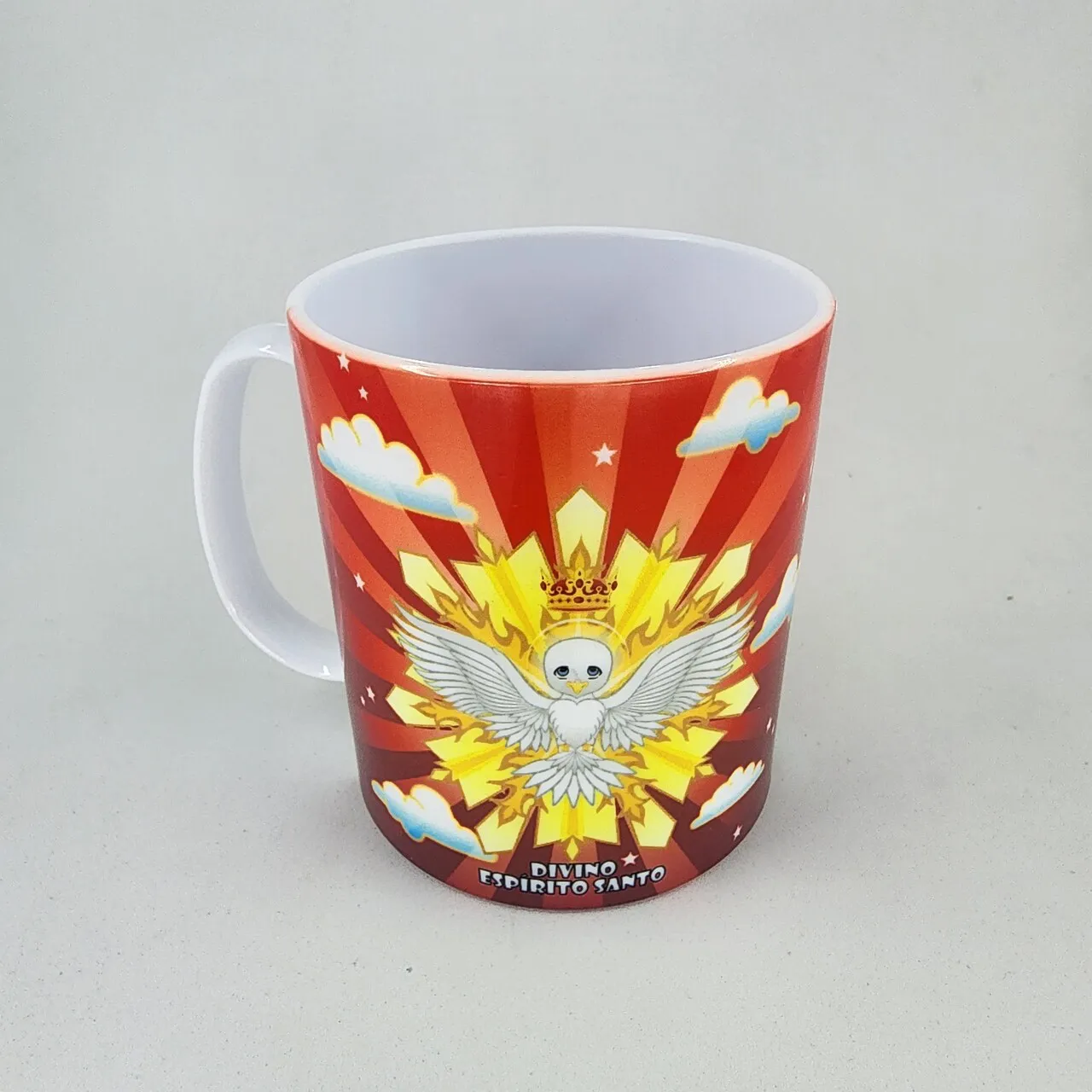 Caneca Infantil de Polímero do Espírito Santo para Crianças