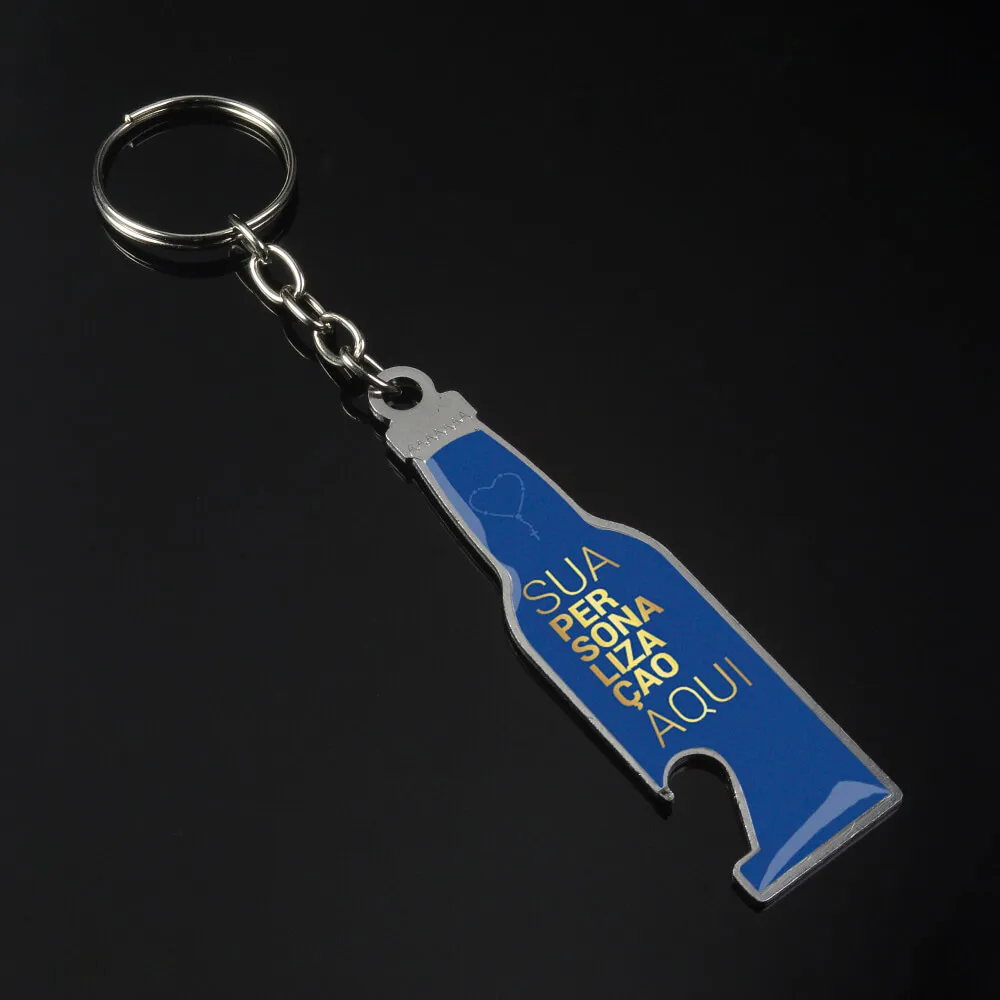 Chaveiro Abridor de Garrafa Personalizável para Brindes