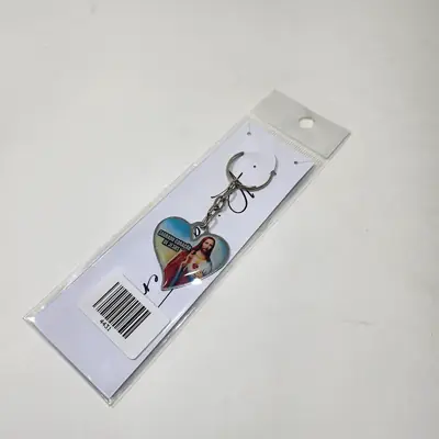 Chaveiro Coração Sagrado Coração de Jesus para Devotos