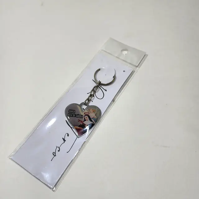 Chaveiro Coração Santa Rita das Causas Impossíveis