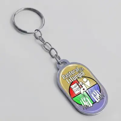 Chaveiro Plaqueta da Pastoral da Liturgia para Celebrações