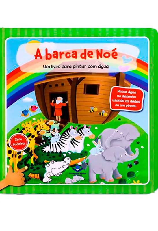 A Barca de Noé — Livro Para Pintar Com Água