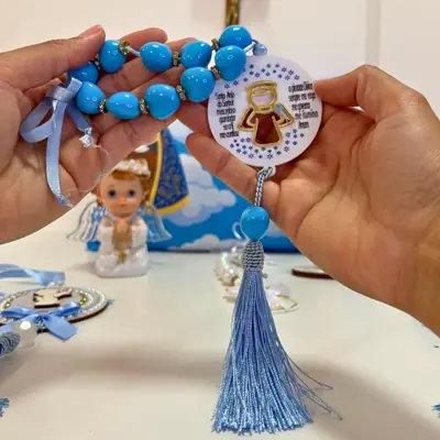 Dezena Anjo da Guarda Azul com Oração