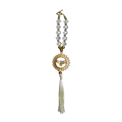 Dezena Espírito Santo Cristal Pompom