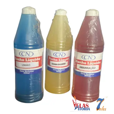 Banho Líquido 500ml Para Rituais De Fé