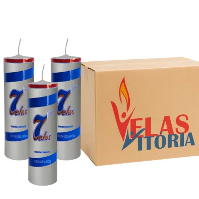 Caixa Atacado 25 Velas Votivas 200g Especiais Com Brilho