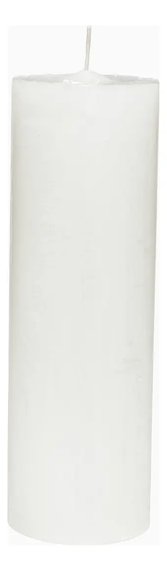 Kit 6 Velas De 14 Dias Parafina Pura Branca