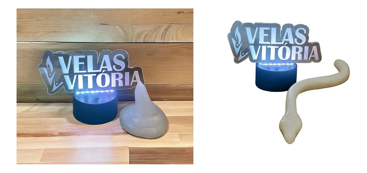 Kit 2 Velas Ritual Cobra Para Trabalhos Específicos