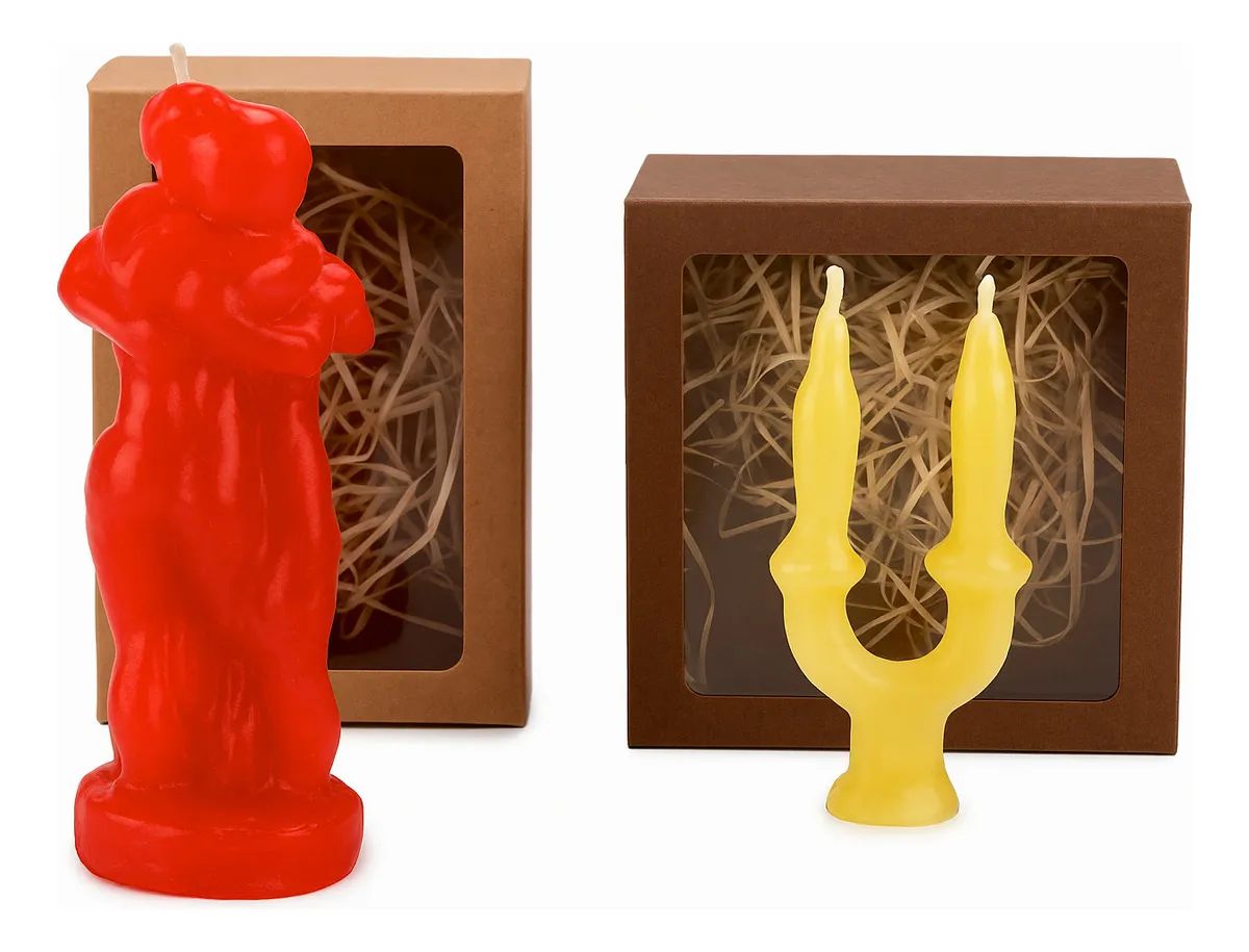 Kit 2 Velas Amarração E Alma Gêmea Para Amor