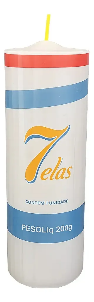 Kit 20 Velas Votivas 7 Dias 200g Brancas