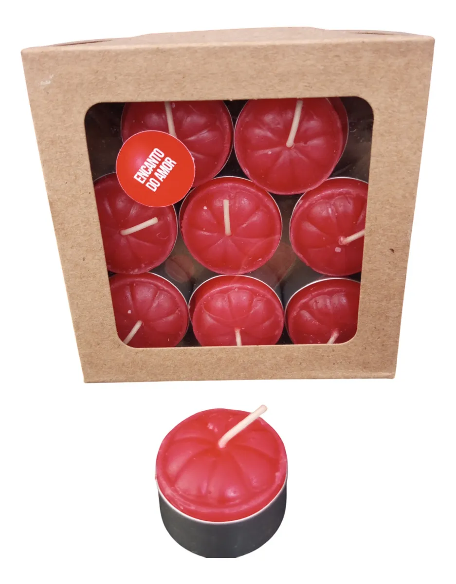 Kit 9 Velas Aromáticas Rechaud Para Ambiente