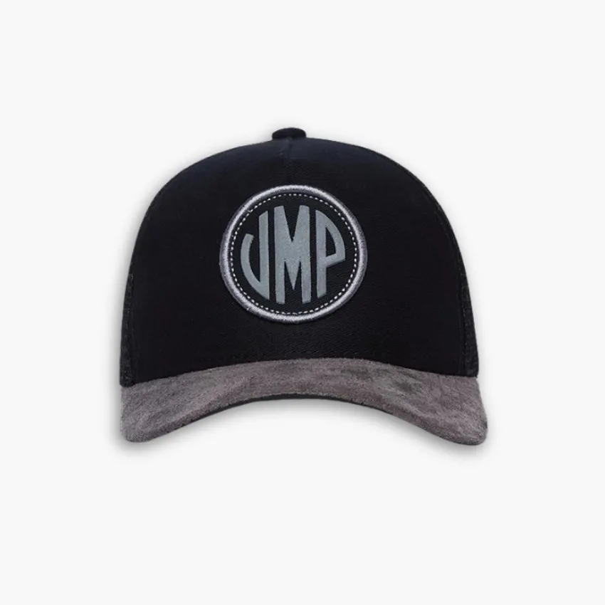 Boné Preto e Cinza UMP em Modelo Bicolor