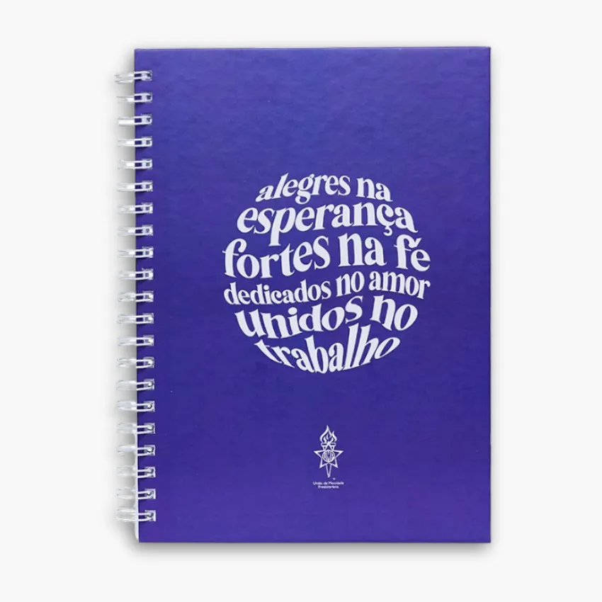 Caderno Grande Azul da União de Mocidade Presbiteriana