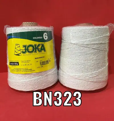Barbante nº 6 para Artesanato e Terços de Crochê