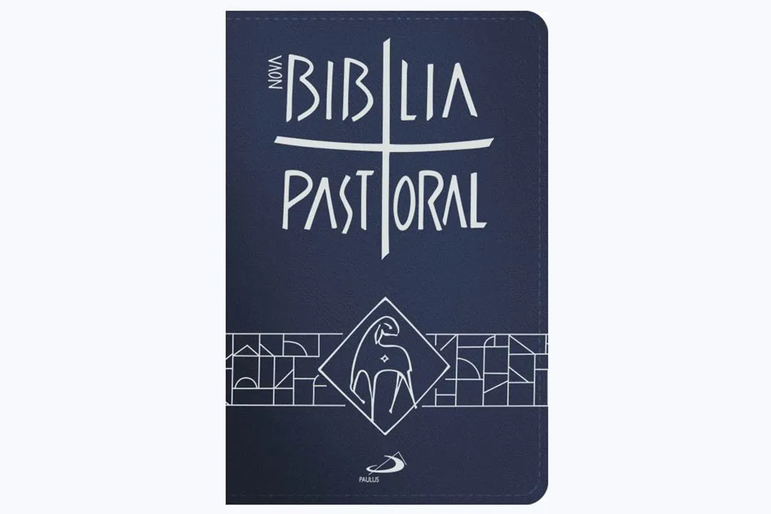 Bíblia Sagrada Nova Edição Pastoral de bolso Azul