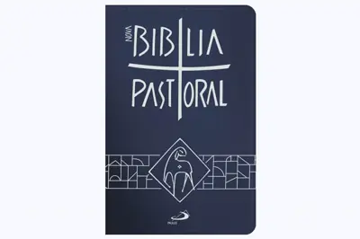 Bíblia Sagrada Nova Edição Pastoral de bolso Azul