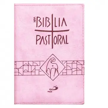 Bíblia Sagrada Nova Edição Pastoral de bolso Rosa