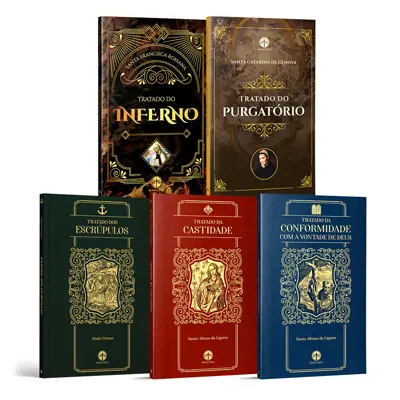 Combo Cinco Tratados Clássicos De Espiritualidade