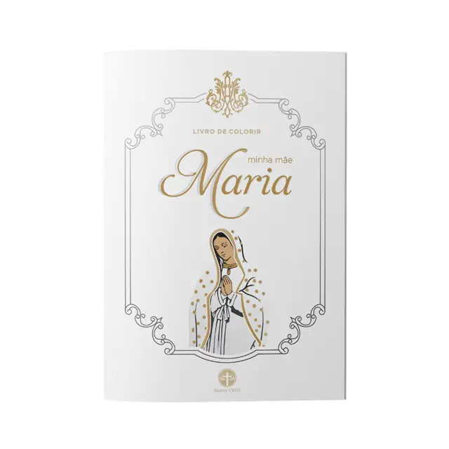 Livro De Colorir Minha Mãe Maria