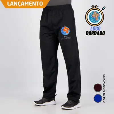 Calça Unissex Forrada Para Cursilho