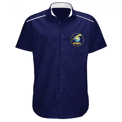 Camisa Social Masculina Azul Marinho