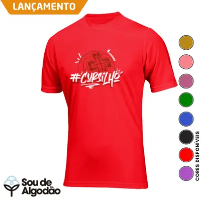 Camiseta Unissex Hashtag Cursilho