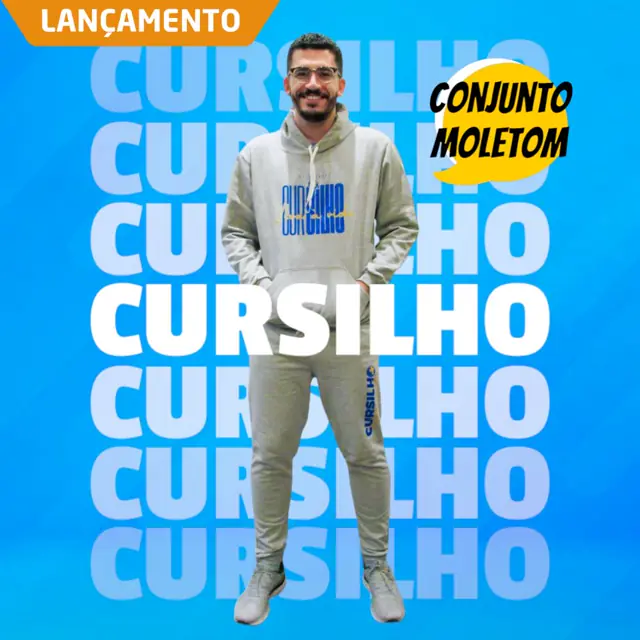Conjunto Moletom Canguru e Calça Unissex