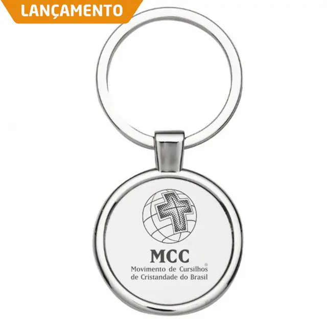 Chaveiro Redondo Metal Cursilho