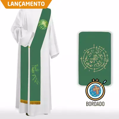 Estola Diaconal Verde