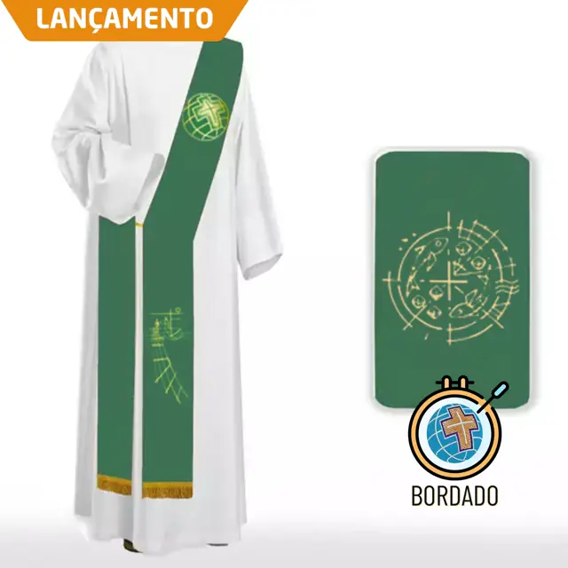 Estola Diaconal Verde