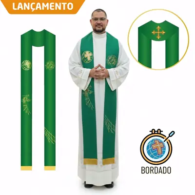 Estola Sacerdotal Verde