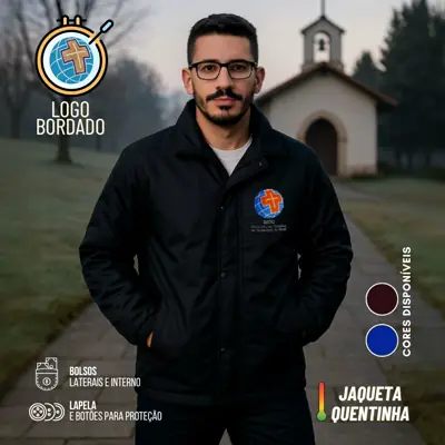 Jaqueta Unissex Estofada Cursilho
