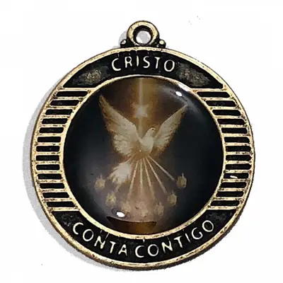 Medalha de Resina Espírito Santo