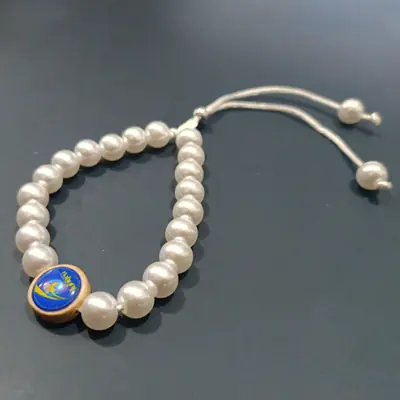 Pulseira de Pérola Ajustável 60 Anos