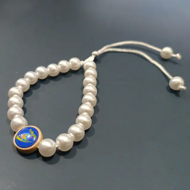 Pulseira de Pérola Ajustável 60 Anos