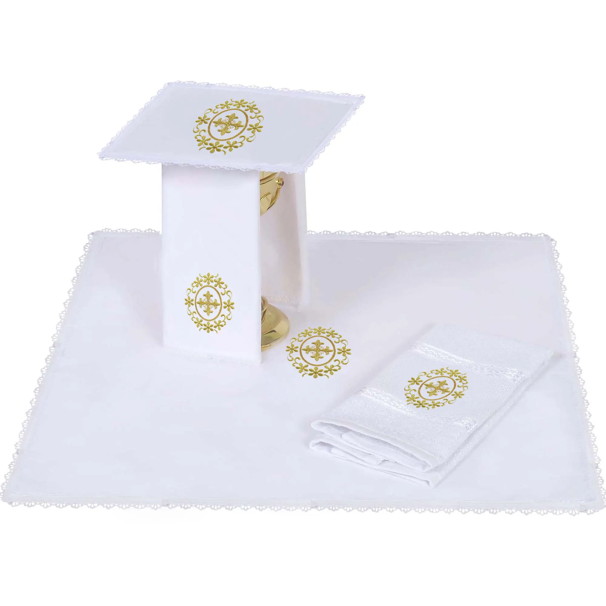 Conjunto de Alfaias Litúrgicas para o Altar