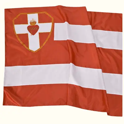 Bandeira Litúrgica Apostolado da Oração para Procissões. BAND-APST/839
