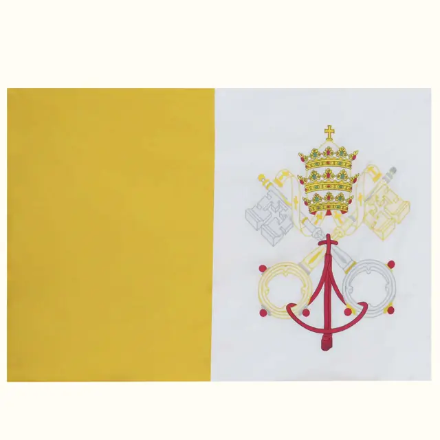 Bandeira Litúrgica Vaticano para Procissões. BAND-VTCN/2393